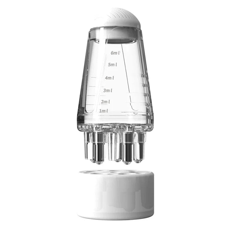 Scalp Applicator Comb Hair Scalp Oil Applicator Ball Root Comb Bottle Hair Growth Oil Applicator Bottle with Scalp Massager Comb