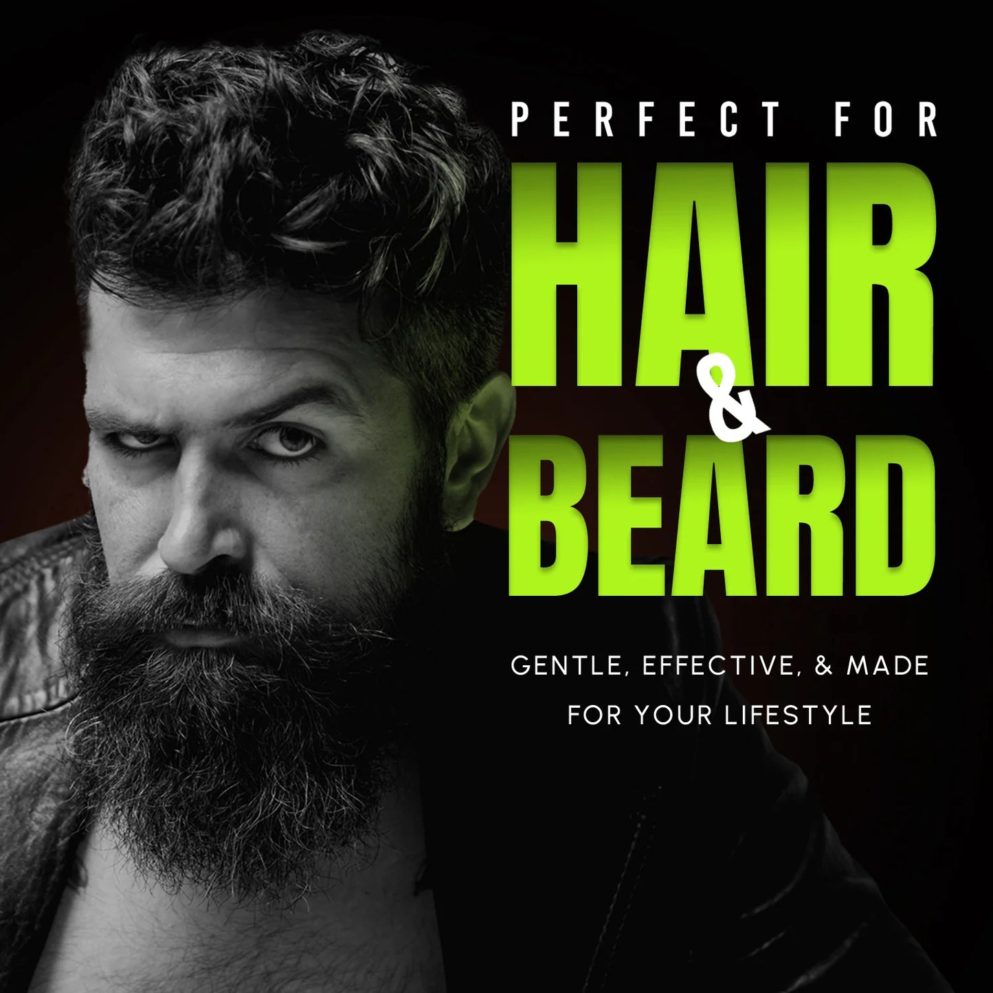 Herbishh Gray Reducing Shampoo for Men – Natural 3-in-1 Hair Darkening & Conditioning Shampoo – Ammonia-Free Formula for Hair & Beard (200ml)