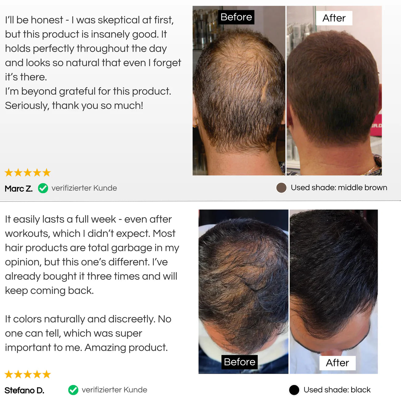 MagicColour™ – For naturally fuller & confident-looking hair