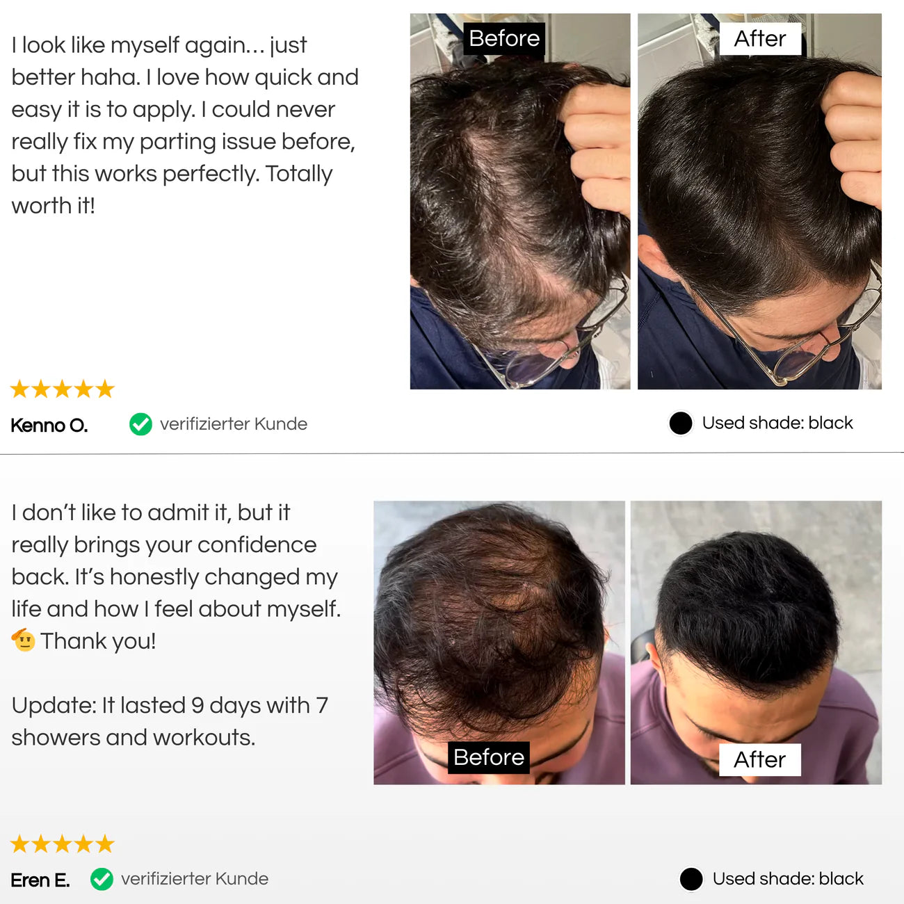 MagicColour™ – For naturally fuller & confident-looking hair