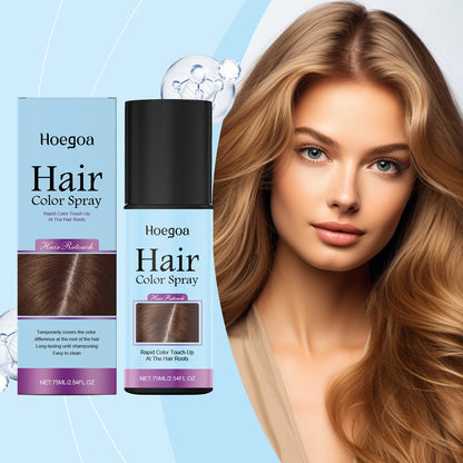 Temporary Hair Color Spray Quick Fix Hair Color Supplement Prevent Drying Cover White Hair Dye Products Hair Root Touch-Up Spray