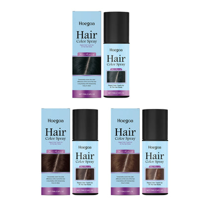 Temporary Hair Color Spray Quick Fix Hair Color Supplement Prevent Drying Cover White Hair Dye Products Hair Root Touch-Up Spray