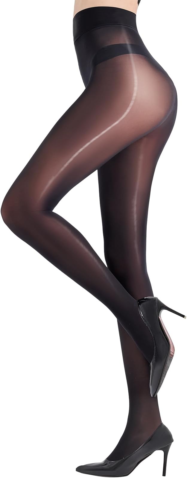 Glossy Sheer Tights – Silky Shine Pantyhose