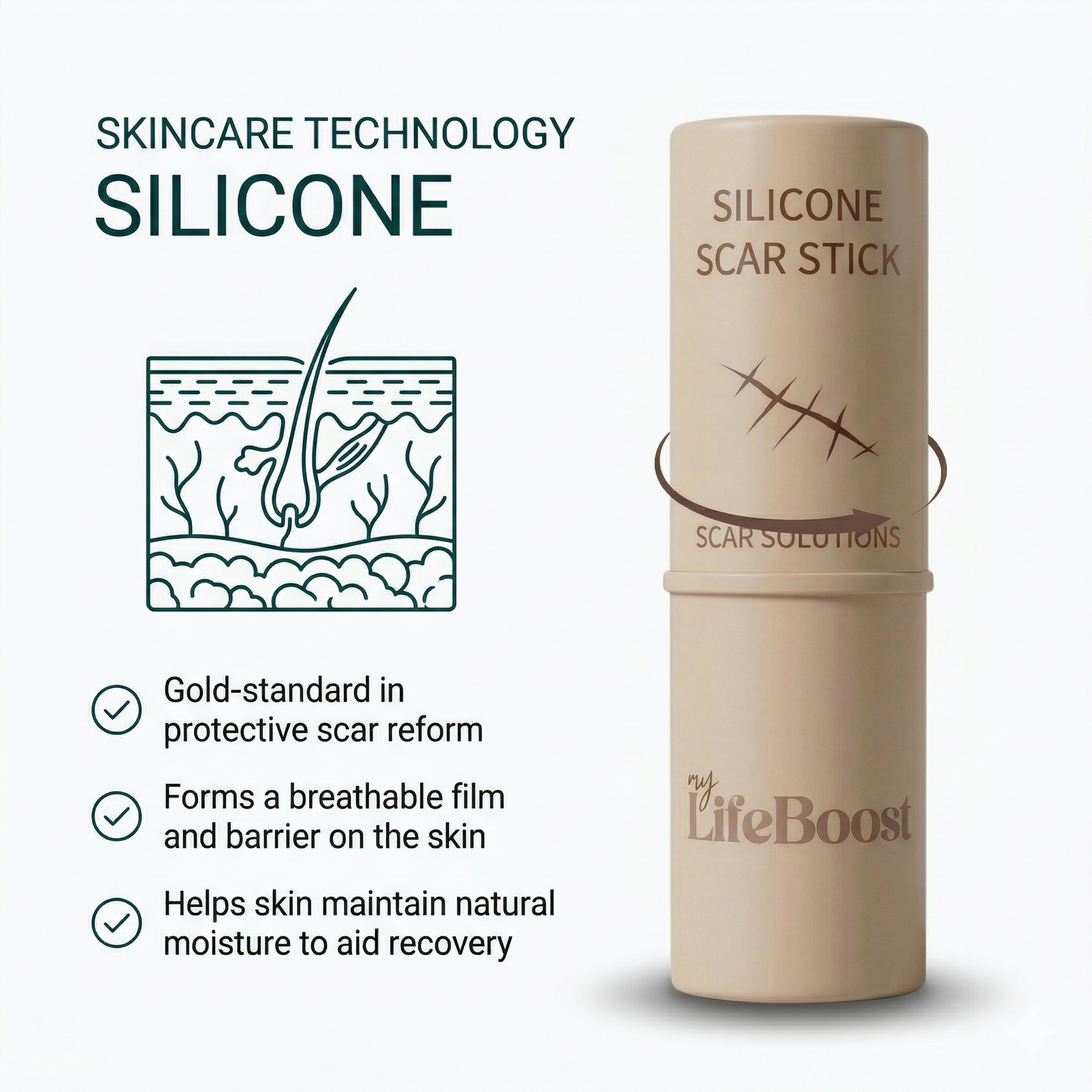 MagicColour™ - Silicone Scar Treatment Stick
