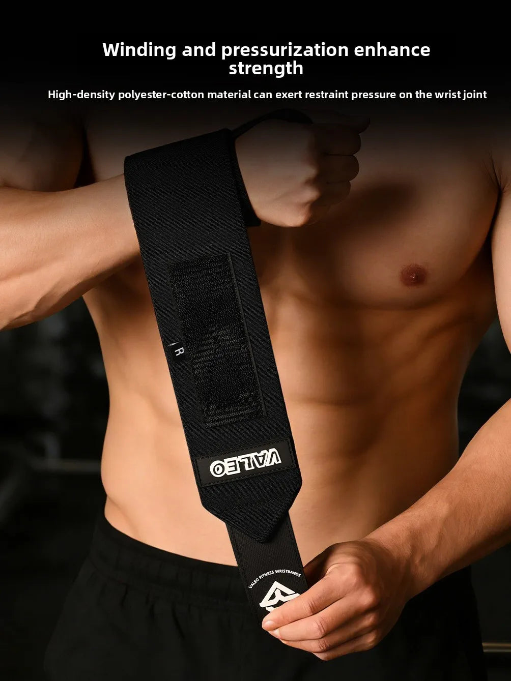 Valeo Reinforced Wrist Wrap for Weight-Powerlifters