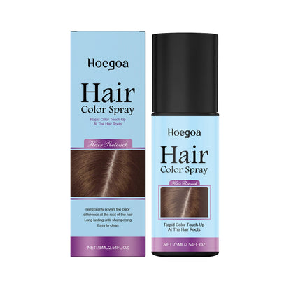 Temporary Hair Color Spray Quick Fix Hair Color Supplement Prevent Drying Cover White Hair Dye Products Hair Root Touch-Up Spray